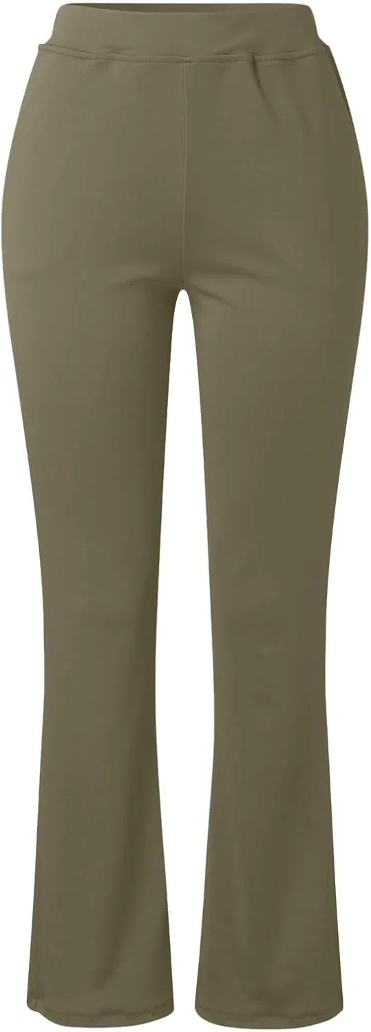 Брюки женские, стрейч, Army Green — фото 3