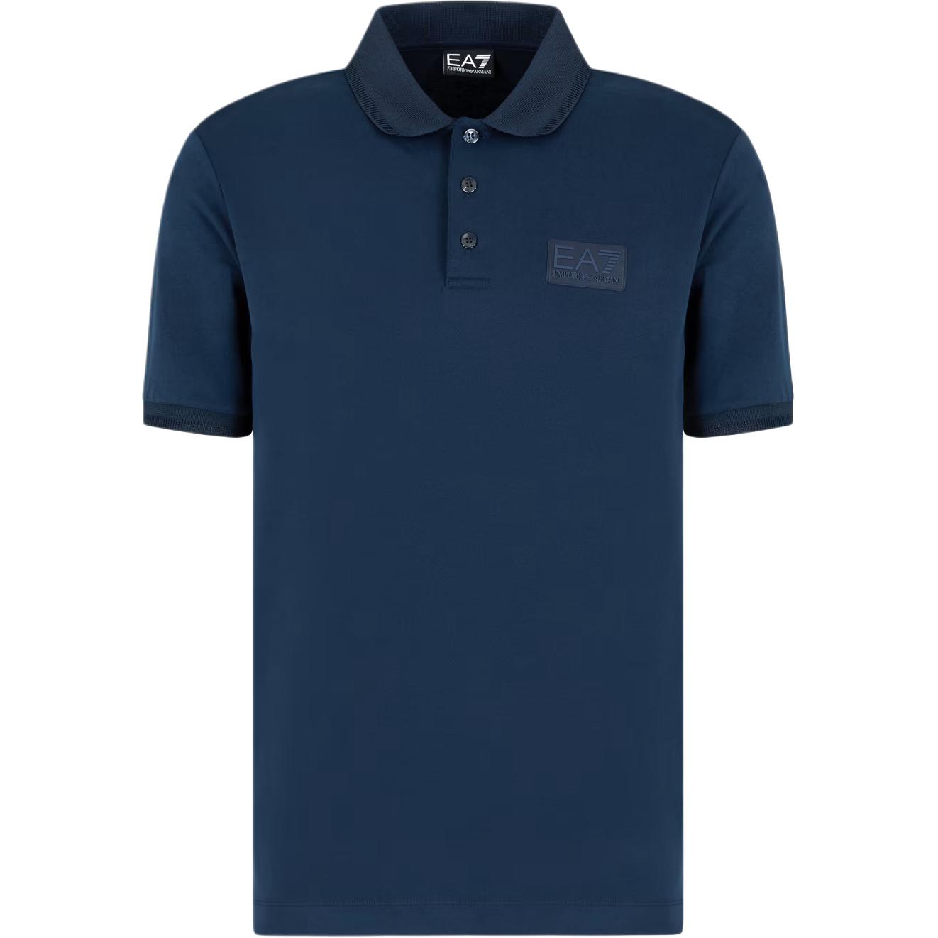 

Поло с логотипом ea7 EMPORIO ARMANI, синий
