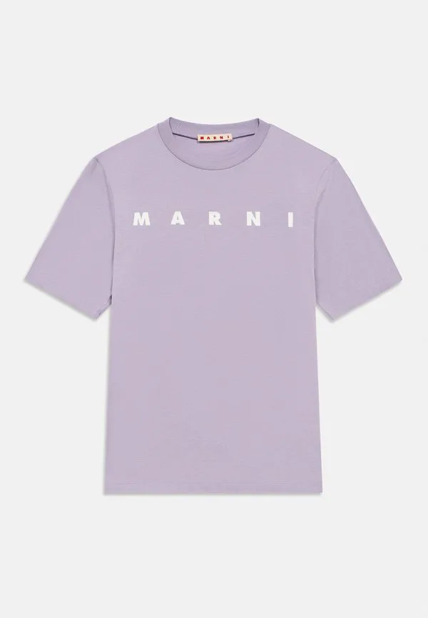 Футболка унисекс с принтом Marni, Light Violet