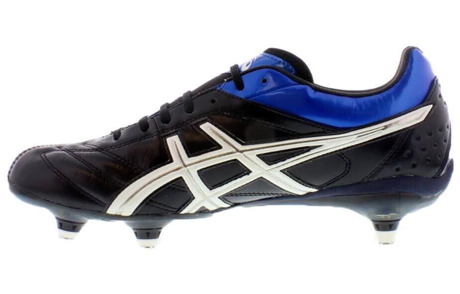 

Футбольные бутсы Lethal Tigreor мужские низкие синие/черные/белые Asics