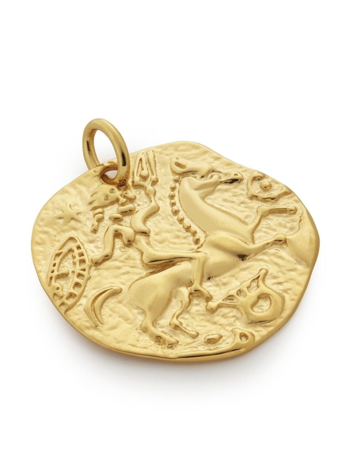 

Подвеска Goddess Coin Monica Vinader, золотой