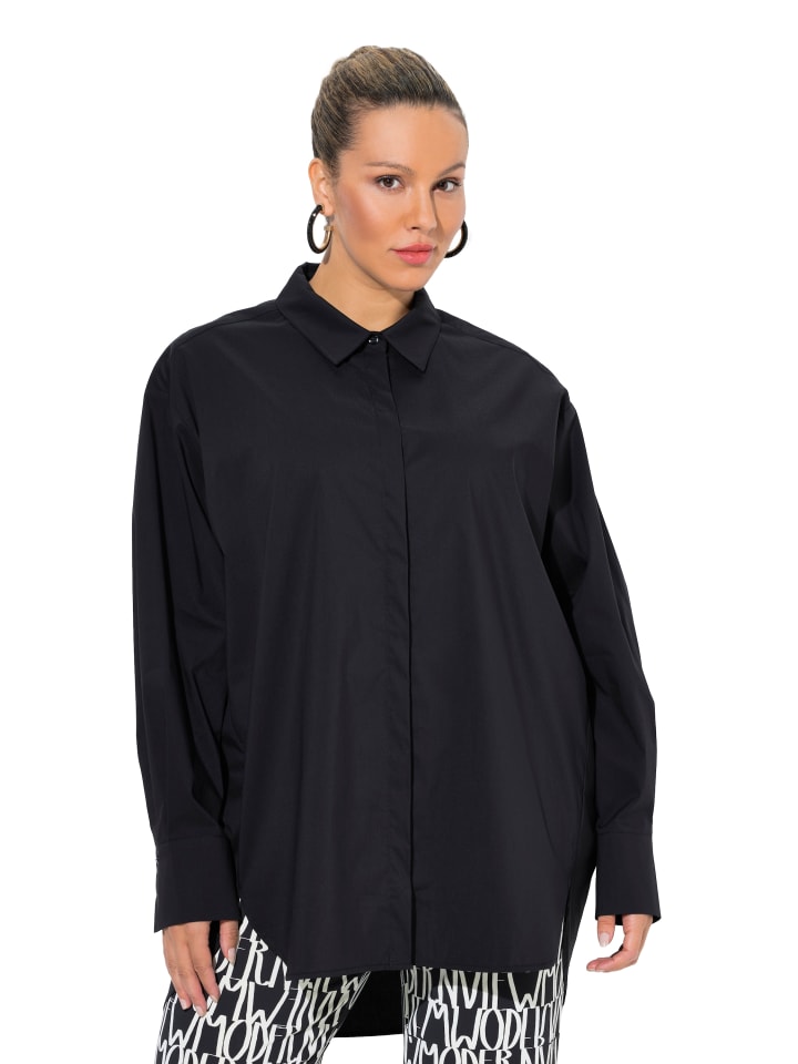 

Ulla Popken Черная блузка