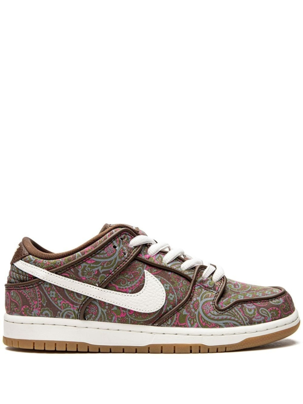 

Кроссовки Nike Dunk Low Paisley, коричневый/белый