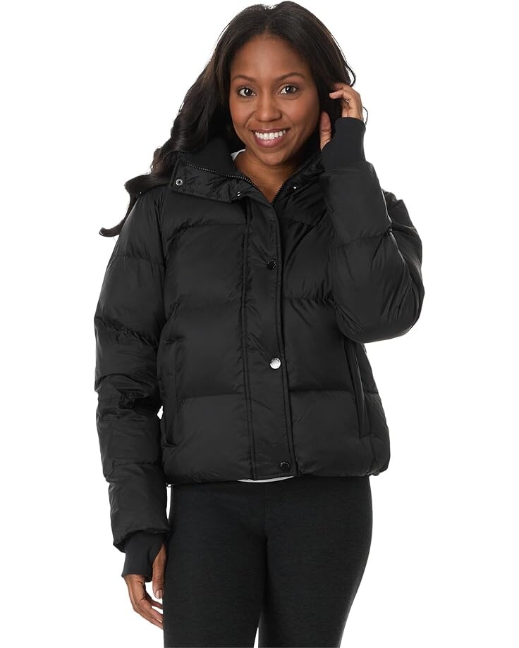 

Куртка Beyond Yoga Big Cozy Hooded Puffer Jacket, черный
