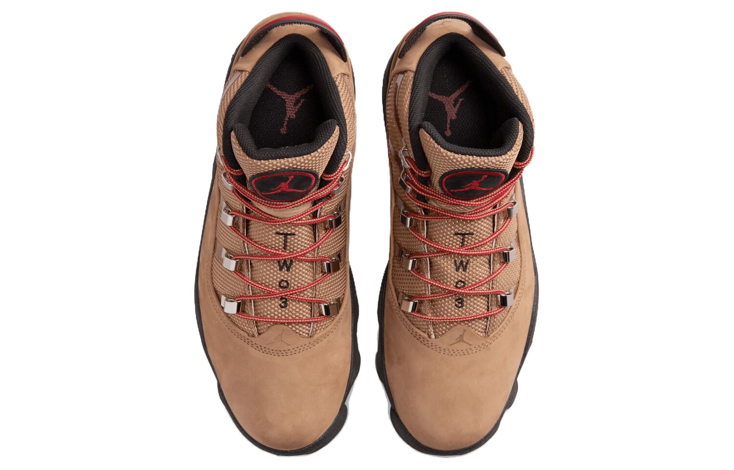 Jordan Air Jordan 6 Rings винтажные баскетбольные кроссовки мужские, Brown — фото 4