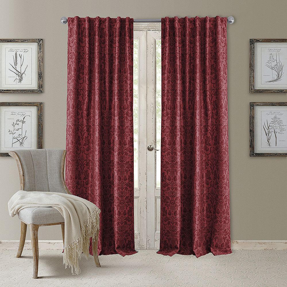 

Elrene Home Fashions Antonia Плотные оконные шторы, цвет Rouge