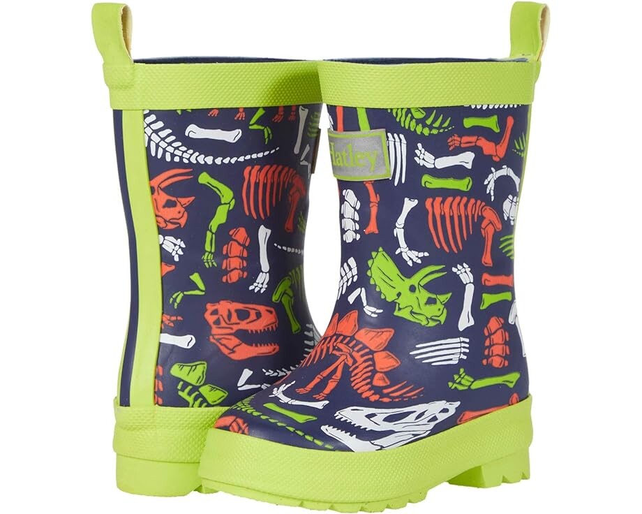 

Ботинки Hatley Dino Fossils Matte Rain Boots, цвет Matte Dino Fossils
