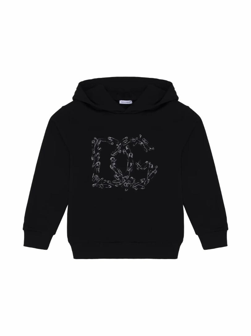

Худи с логотипом Dolce&Gabbana, черный