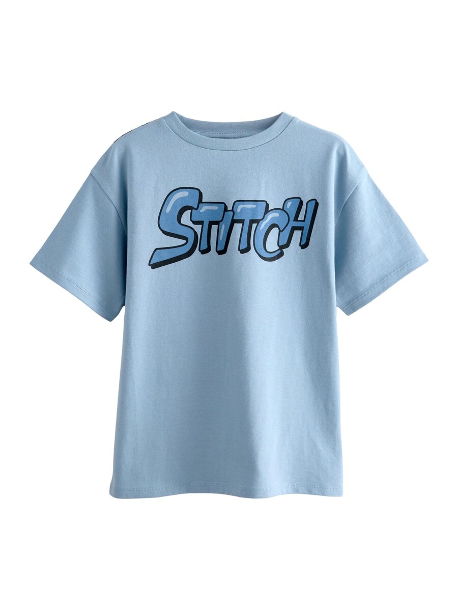 

Рубашка Next Disney Lilo and Stitch, цвет Blue/Dark blue