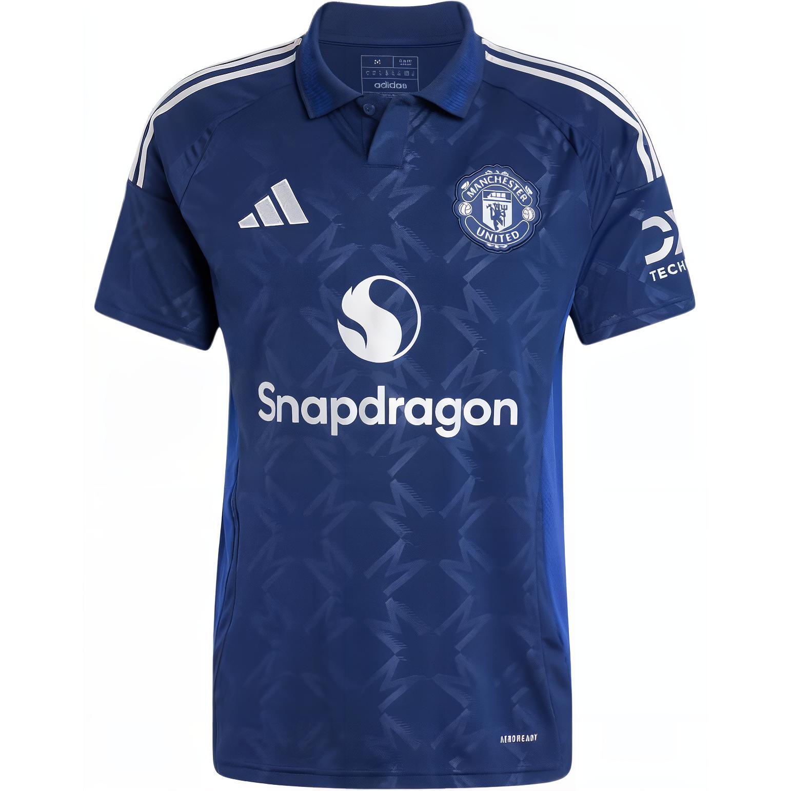 

Бесплатная доставка с AdiClub Футболка Manchester United 24/25 выездная Adidas, Полуночный индиго