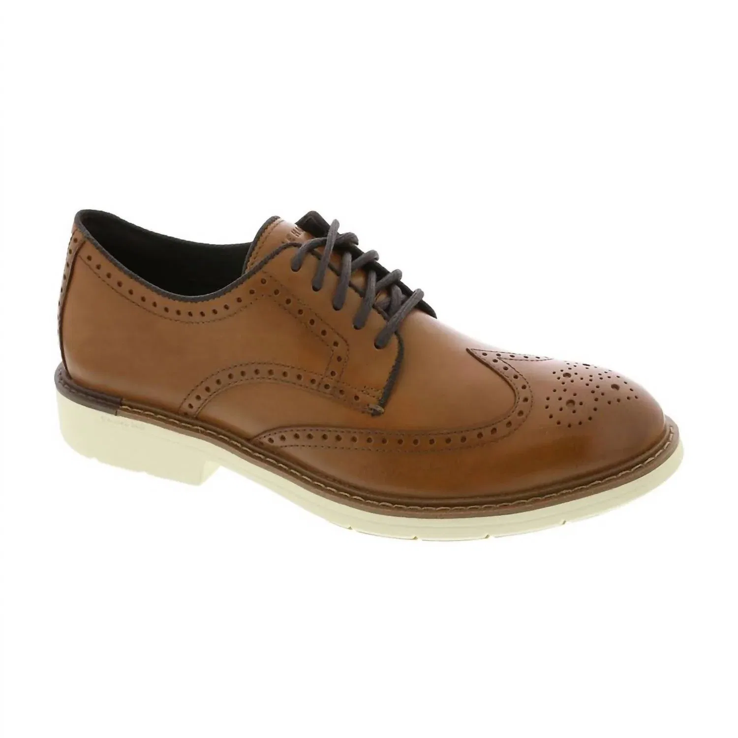 Cole Haan Мужские оксфорды Go To Wing, цвет British Tan/ivory