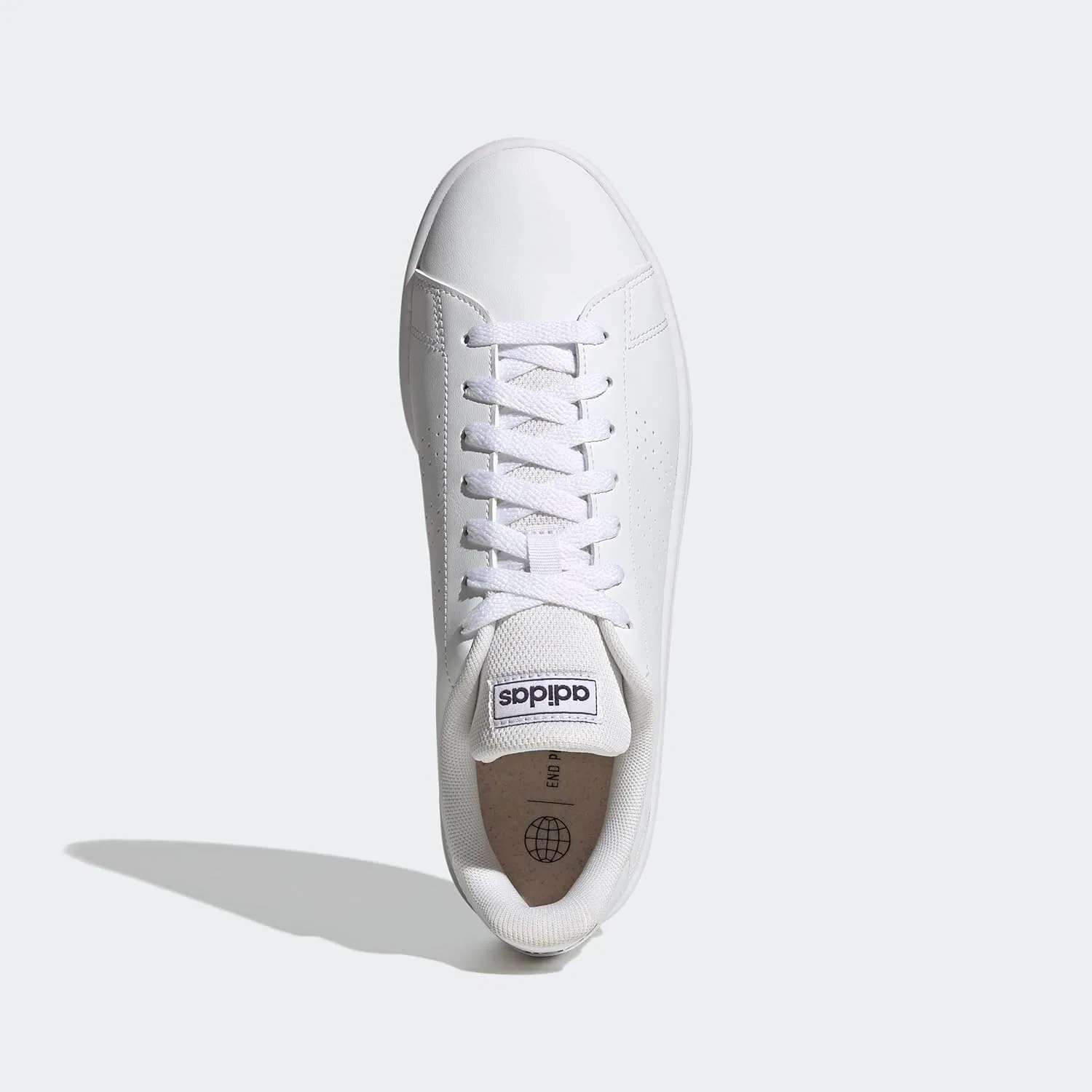 Теннисные кроссовки Adidas Unisex Advantage, Cloud White Cloud White Shadow Navy — фото 3