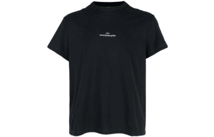 

Рубашка поло мужская черная Maison Margiela, черный