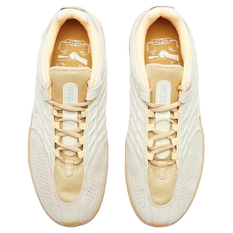 Кроссовки Nike Sb Vertebrae Lifestyle Shoes Unisex Low-top White/Yellow, белый/желтый — фото 3