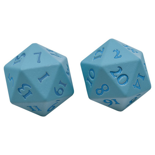 

Аксессуары Ultra Pro Vivid Heavy Metal d20 Set: Light Blue (2)