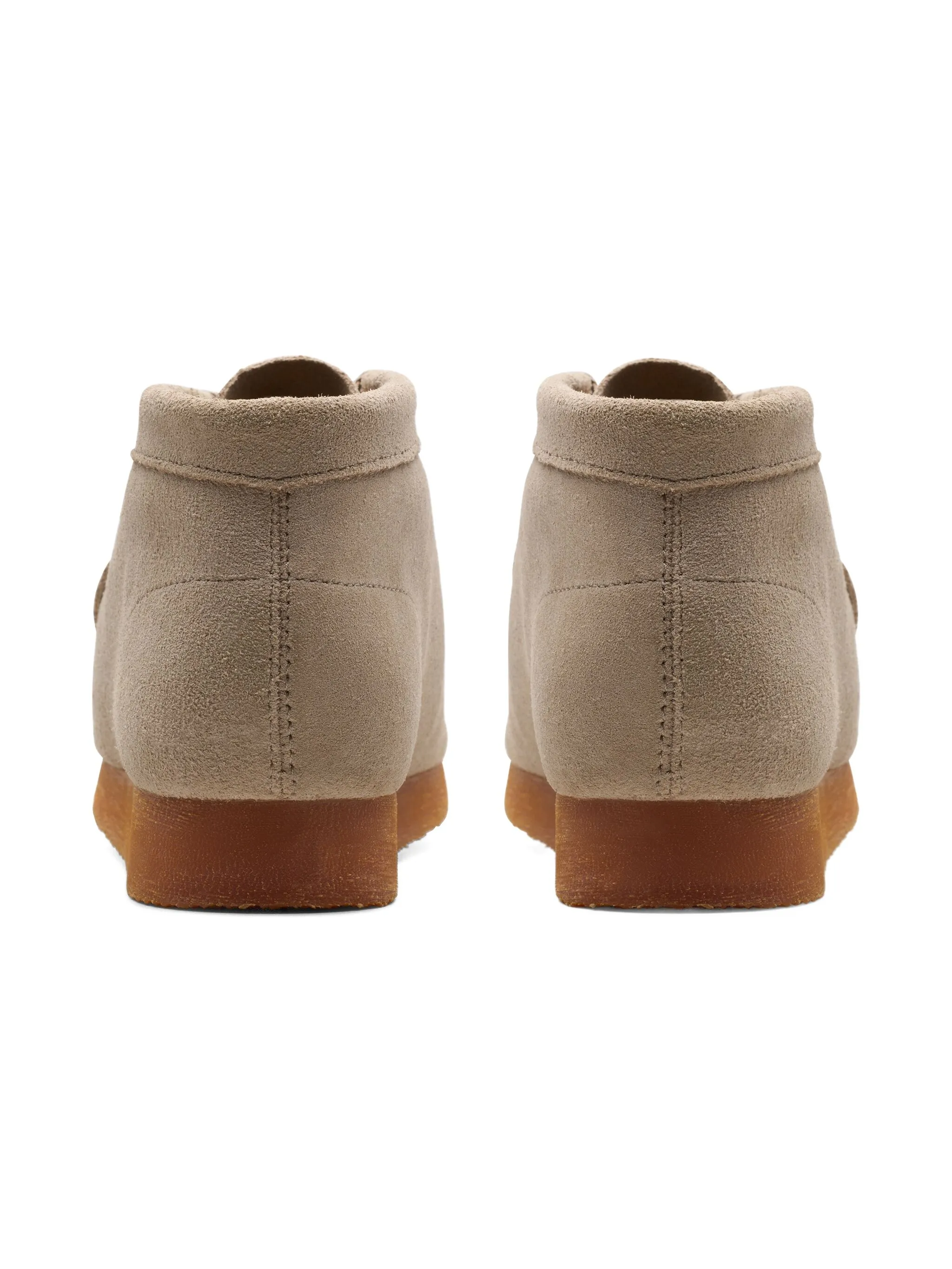 Замшевые лоферы Clarks Kids, бежевый — фото 2