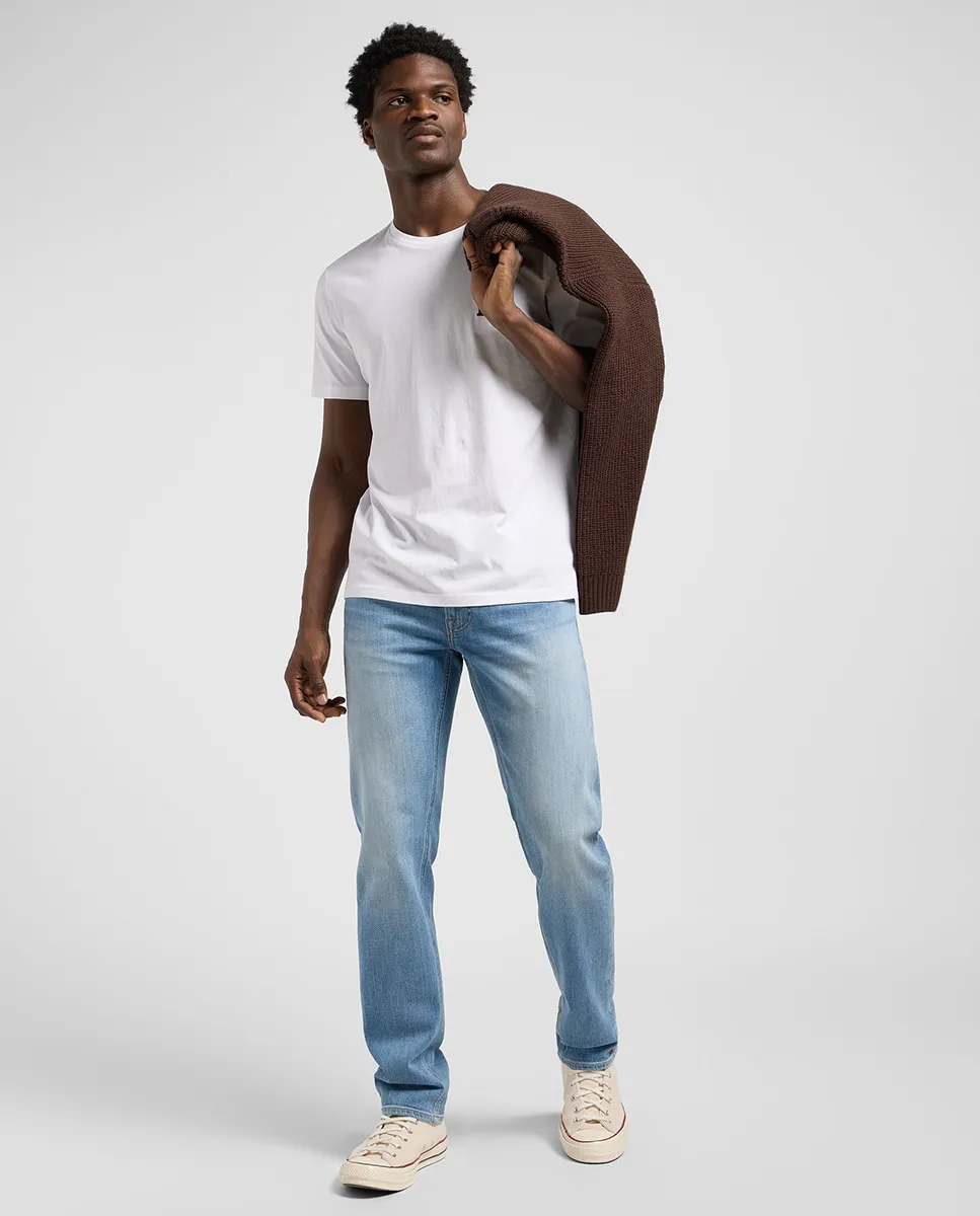 

Мужские джинсы с 5 карманами Daren Zip Lee, светло-голубой