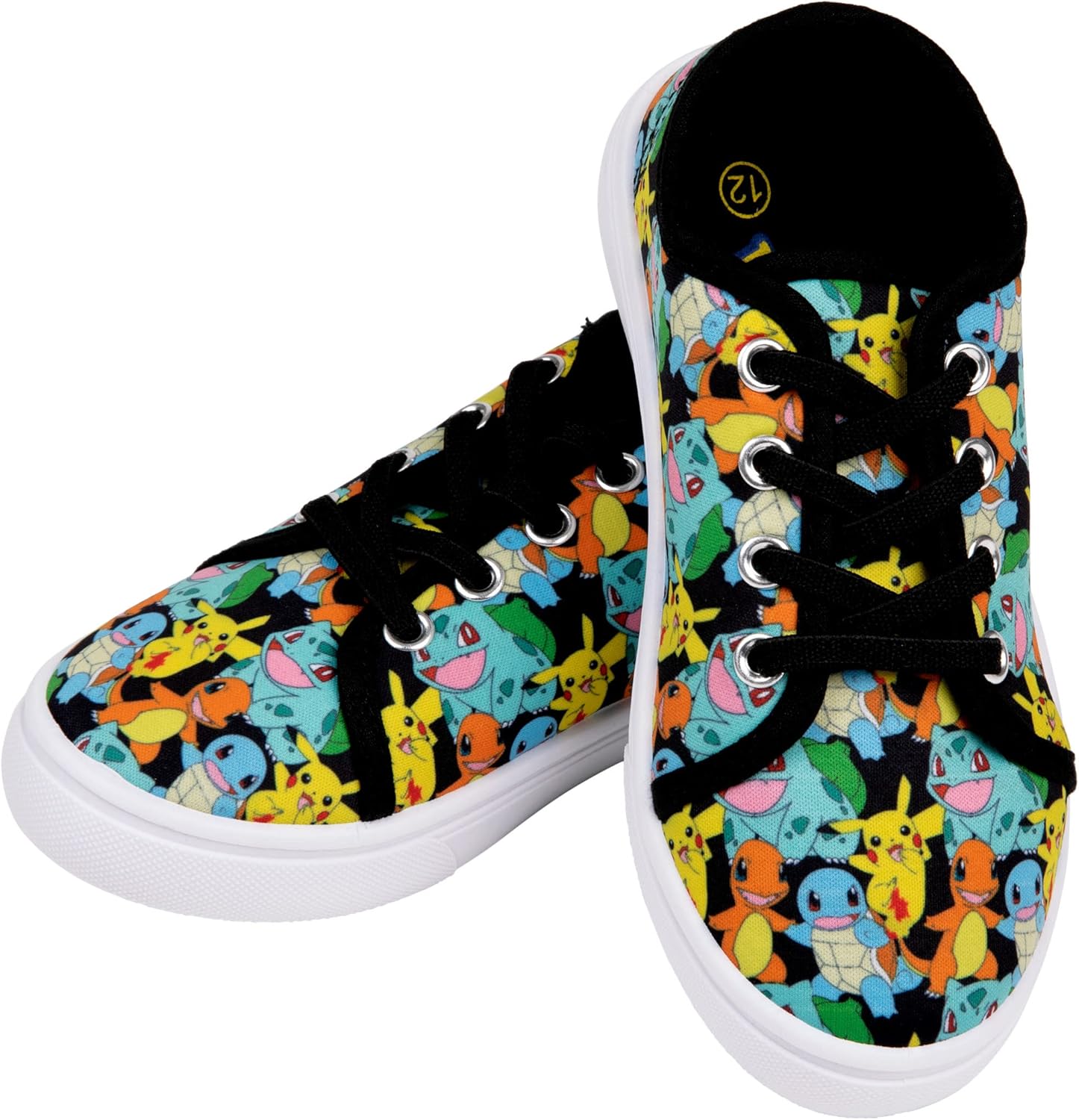 

Детские кроссовки Nintendo Pokmon с принтом всех четырех первых типов Ground Up, Multicolored