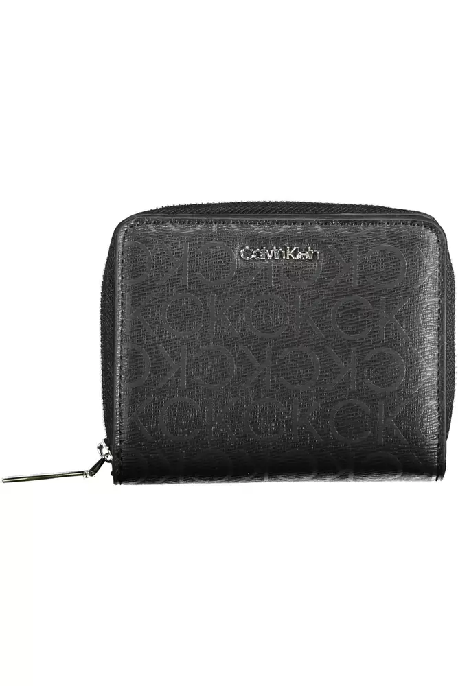 

Черный женский кошелек из полиэстера Calvin Klein