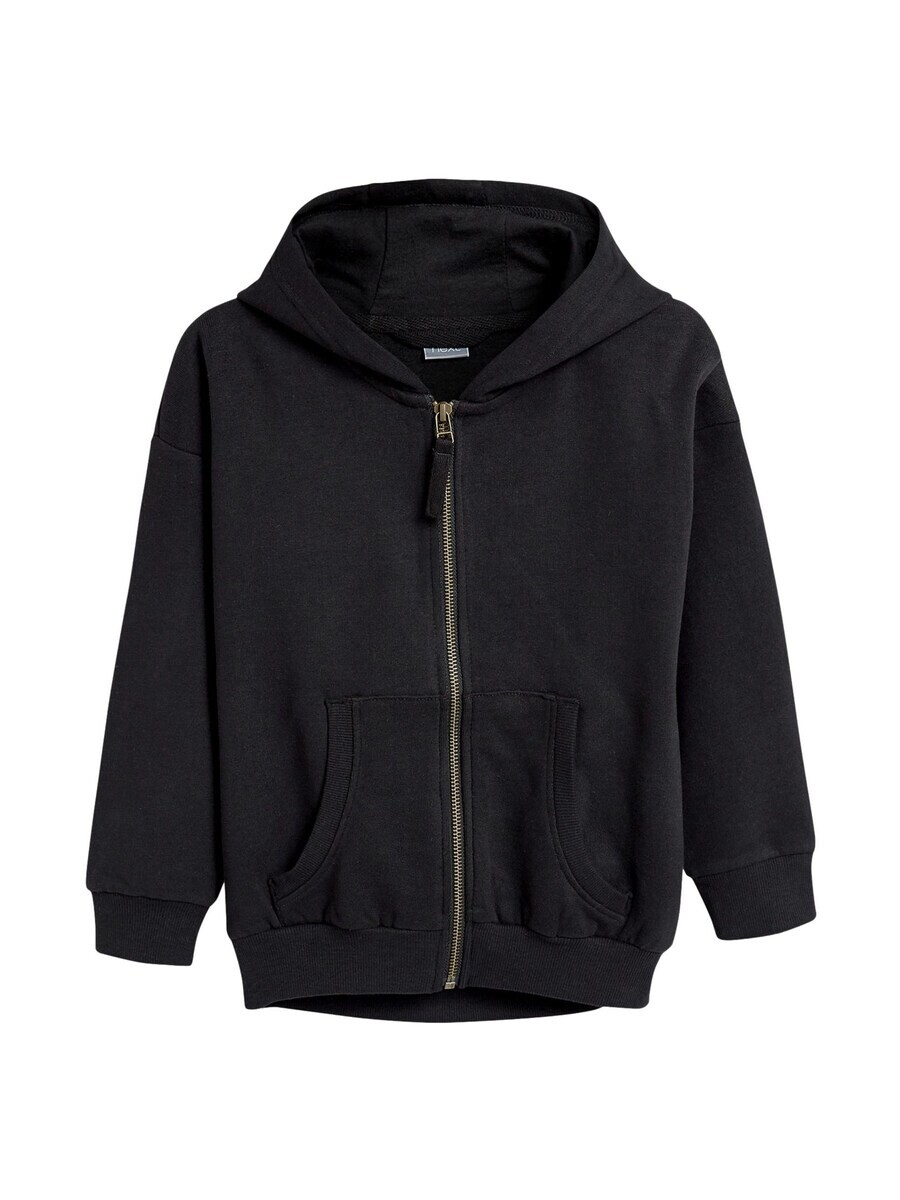 

Худи Next Zip-Up Hoodie, черный