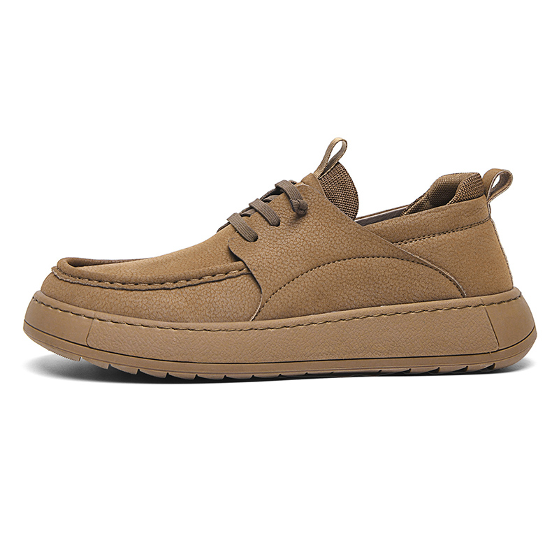 

SEPTWOLVES Повседневные кожаные туфли мужские серые, цвет Gray (Standard Leather Shoe Size)