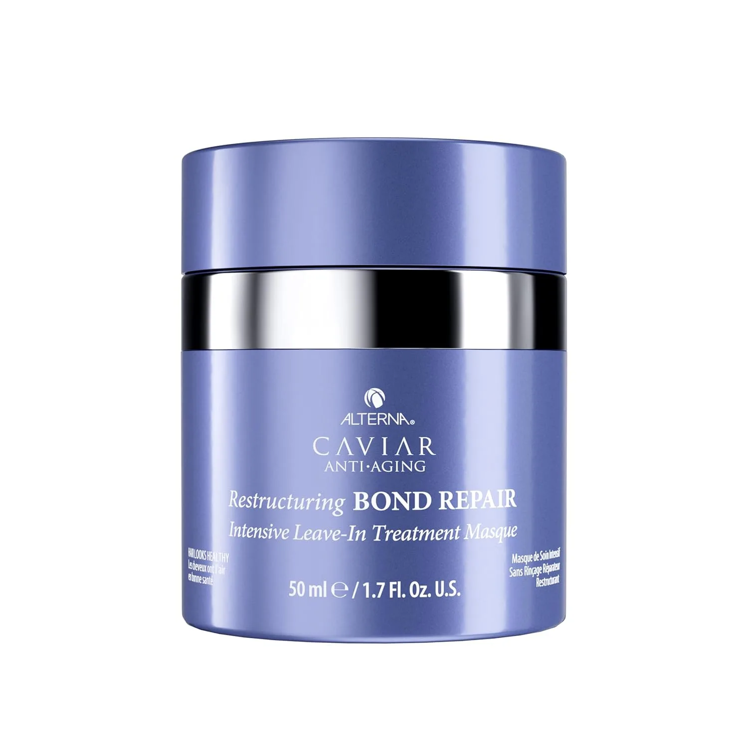 Alterna Haircare CAVIAR Антивозрастная восстанавливающая маска для волос, интенсивное несмываемое средство, 48 г | Восстанавливает, укрепляет и защищает поврежденные волосы