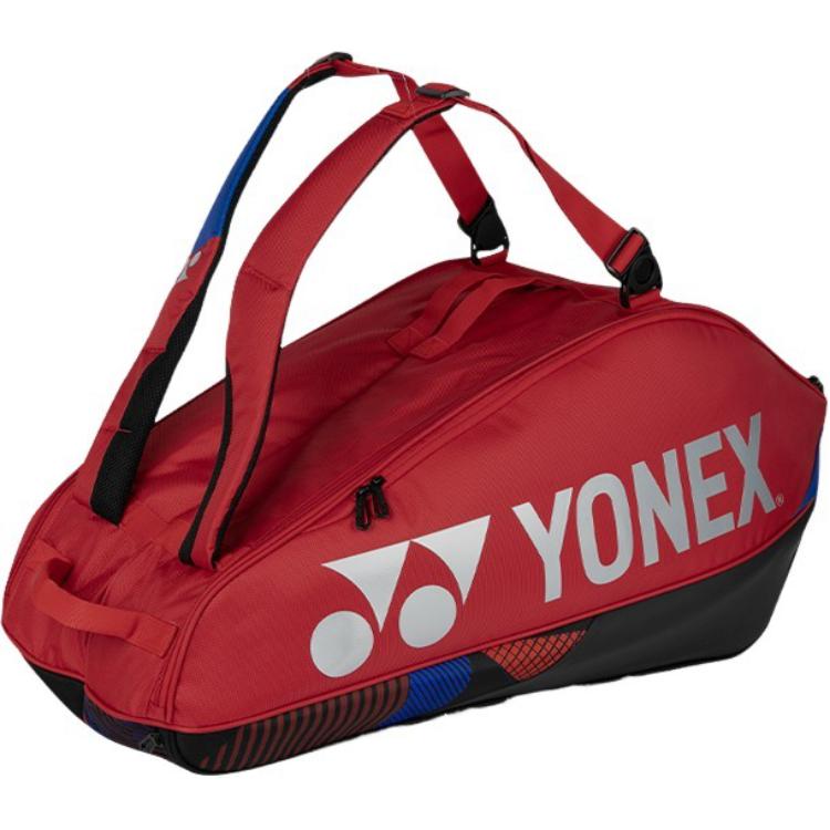 

YONEX Сумка для ракеток для бадминтона 6 шт спортивный стиль рюкзак dark red унисекс, Красный, YONEX Сумка для ракеток для бадминтона 6 шт спортивный стиль рюкзак dark red унисекс