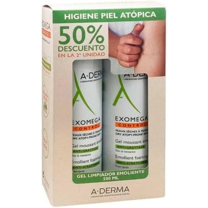 

EXOMEGA CONTROL EMOLLIENT FOAMING GEL - Упаковка из 2 шт A-Derma