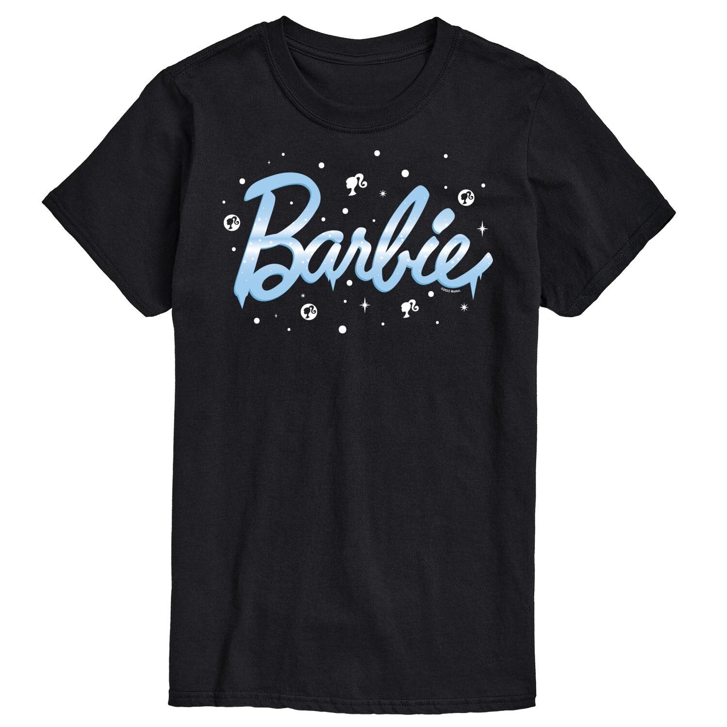 

Футболка с графическим логотипом Big & Tall Icy, Black Barbie, черный