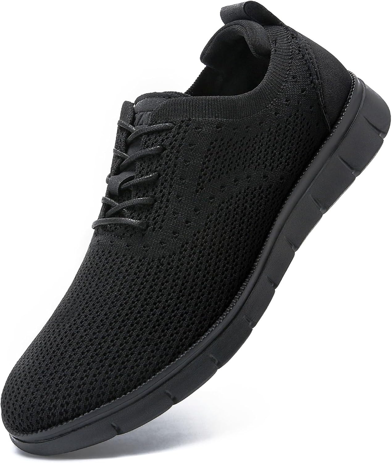 

Мужские повседневные оксфорды-кроссовки для бизнеса, сетчатые, дышащие, легкие, для ходьбы, удобные для тенниса Lezta, черный