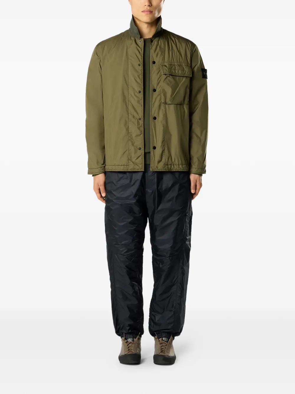 Куртка с нагрудным карманом Stone Island, зеленый — фото 2