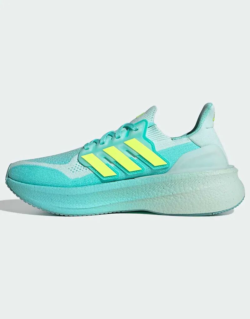 Кроссовки adidas Running Ultraboost 5 в цвете flash-aqua / hi-res yellow / h Adidas Performance — фото 2