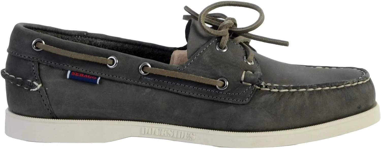 Мужские высокие сапоги Sebago Docksides Portland Crazy High Boot Shoes, темно-серый — фото 2