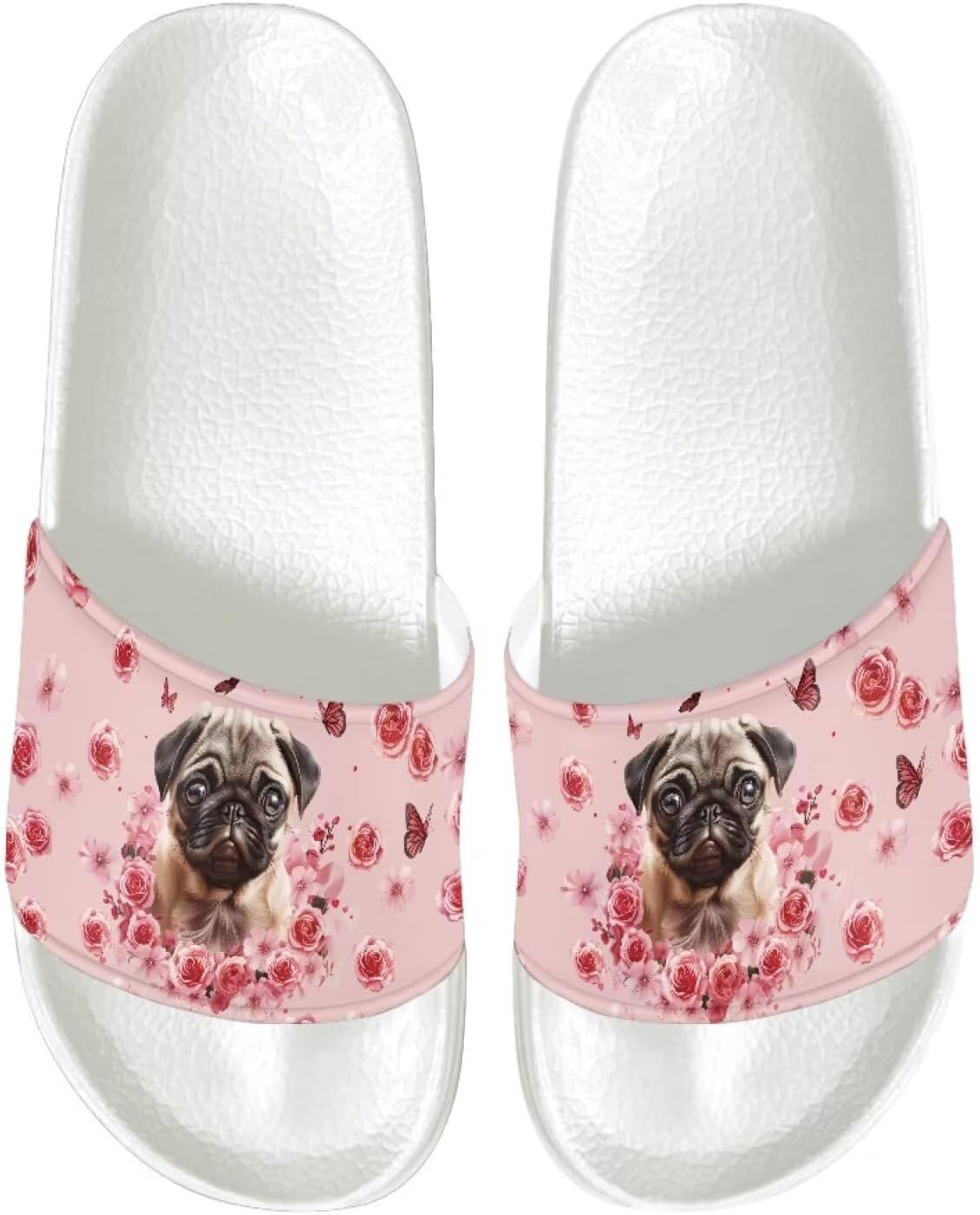 

Женские повседневные сандалии слайд, удобная мягкая подошва, противоскользящие, открытый носок, плоские сандалии из ЭВА Judentidos, розовый