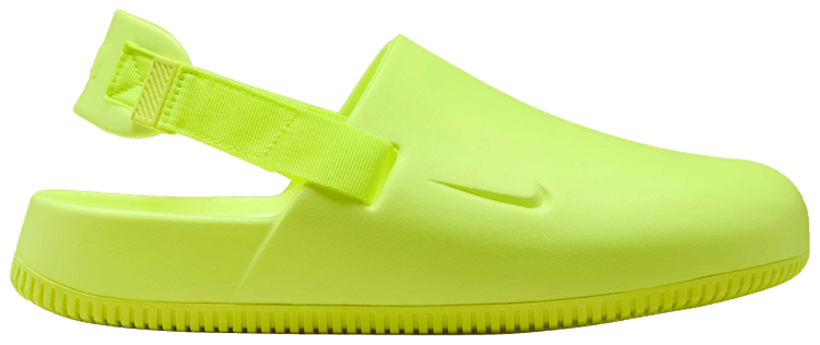 

Кроссовки Nike Calm Mule 'Volt', зеленый