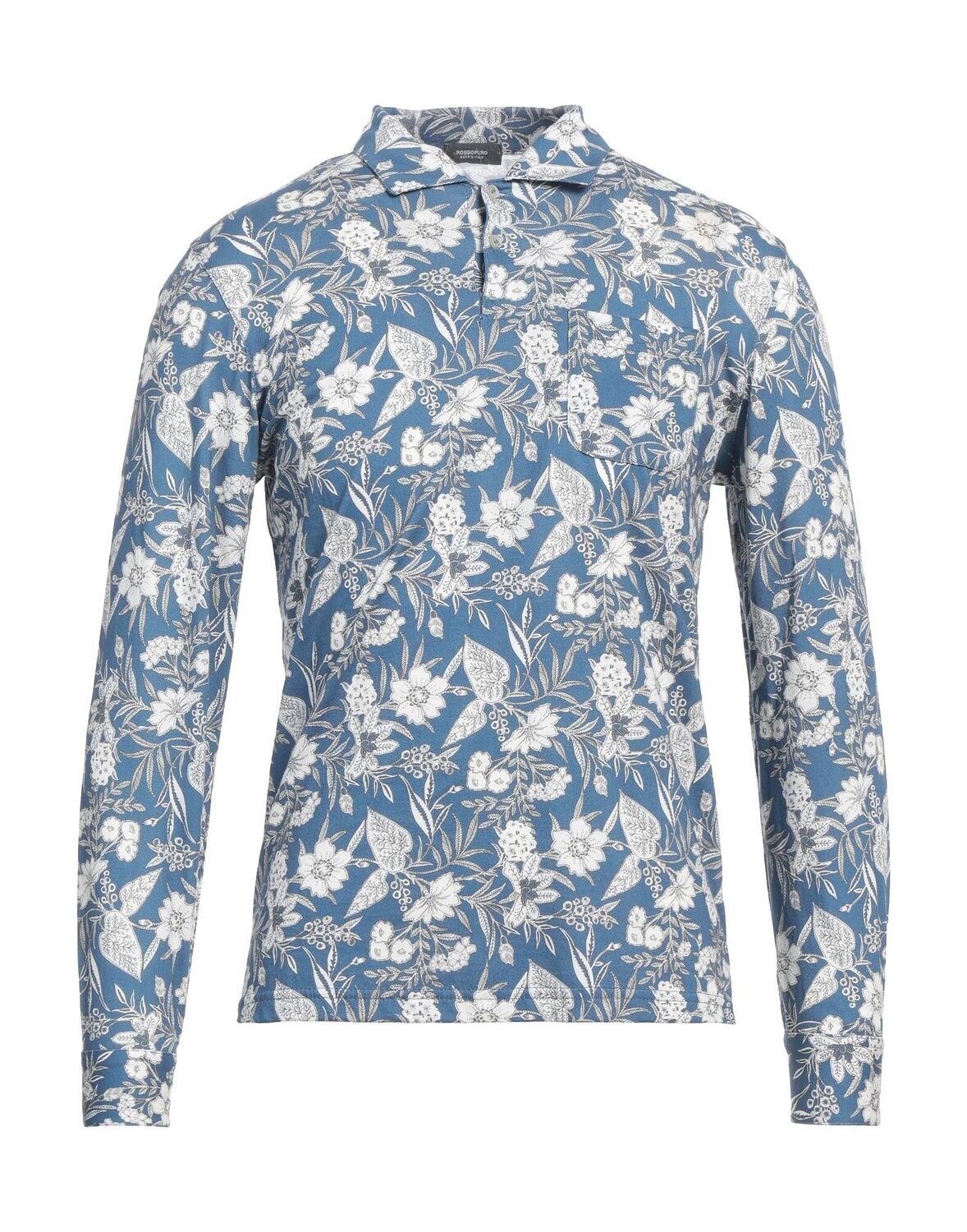 

Рубашка поло Rossopuro, серо-синий