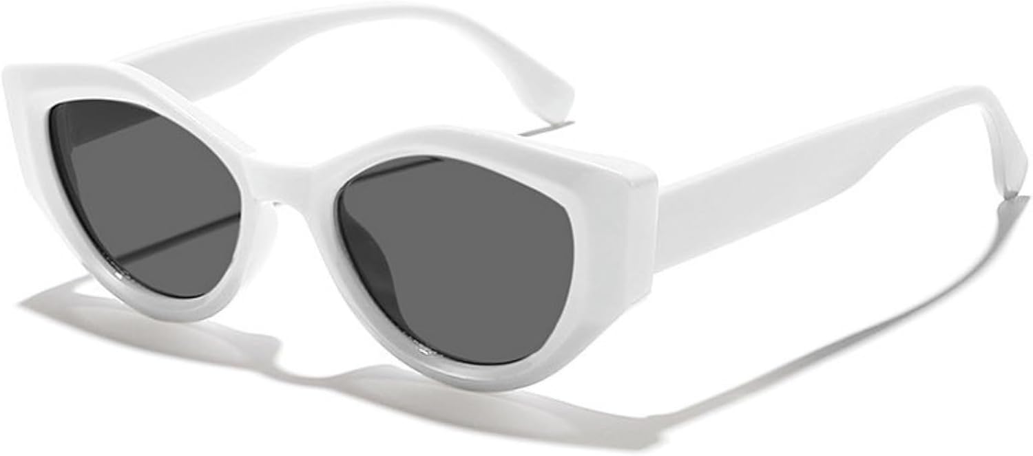 

Солнцезащитные очки Willochra в стиле ретро 90-х, маленькие овальные, для женщин, стильные, «кошачий глаз», с градиентным переходом, модные, цвета шампанского, с защитой от УФ-излучения UV400, C8