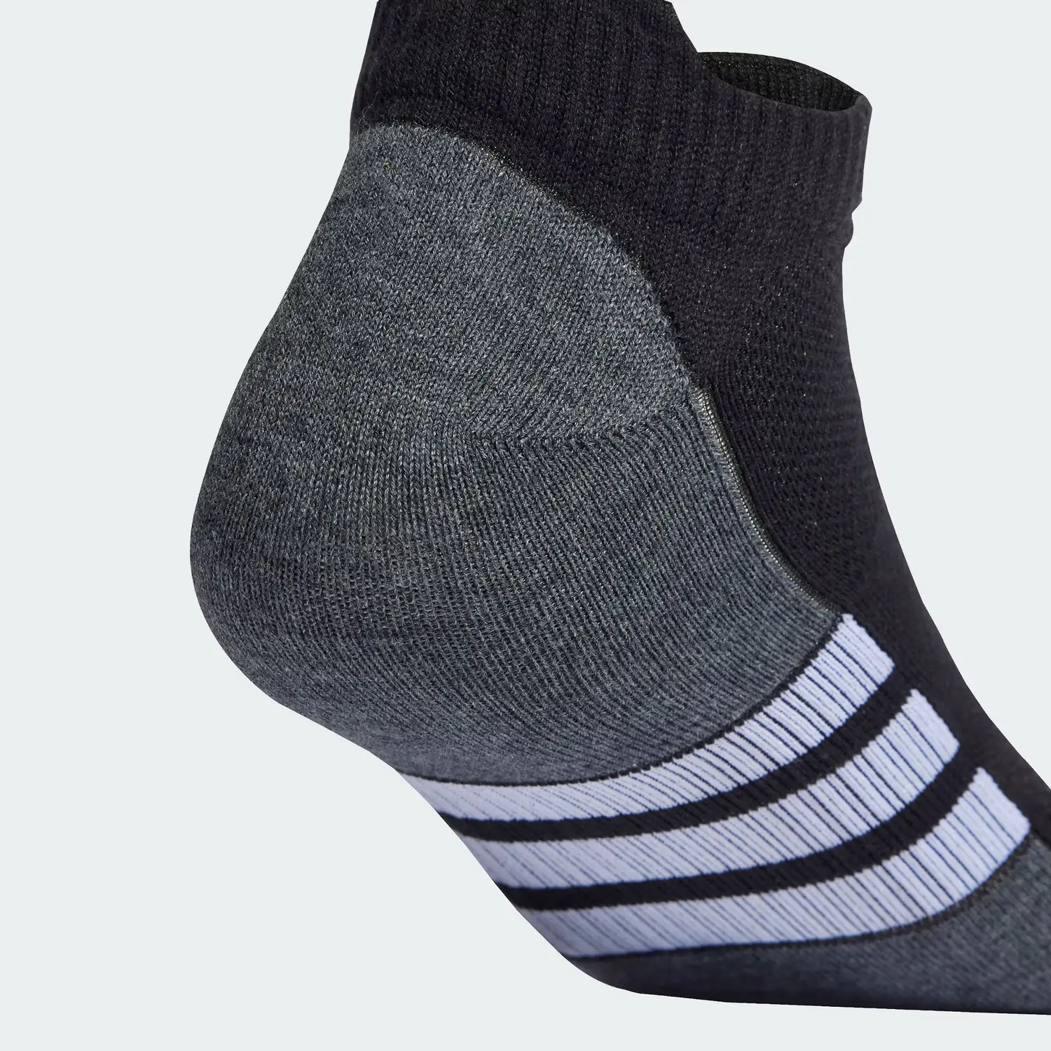 Adidas Тонкие и легкие носки Performance, носки до щиколотки, унисекс, набор из 3 пар, черный — фото 3