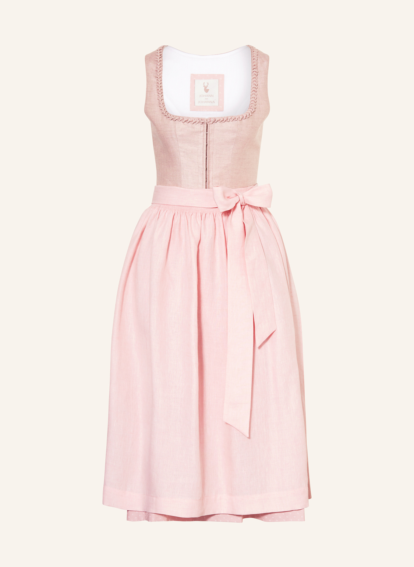 

Широкая юбка в сборку Johann & Johanna, розовый