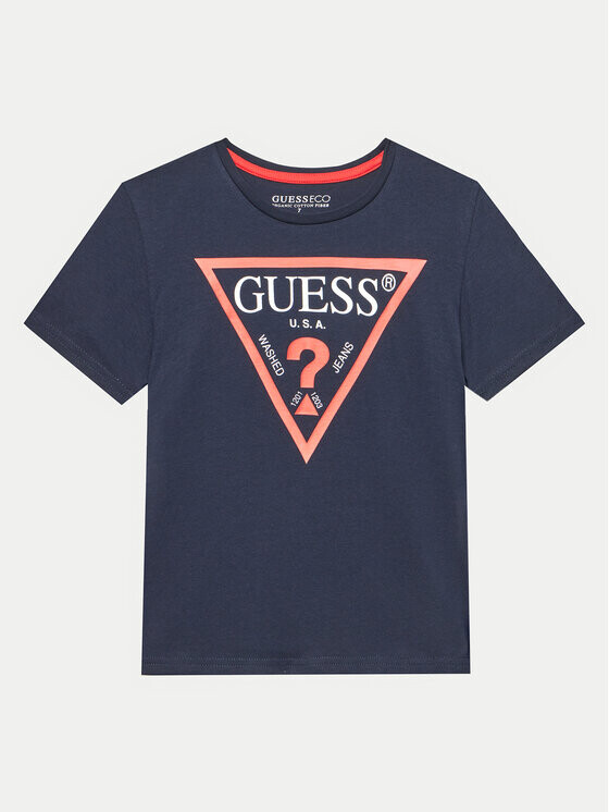 

Футболка стандартного кроя Guess, синий