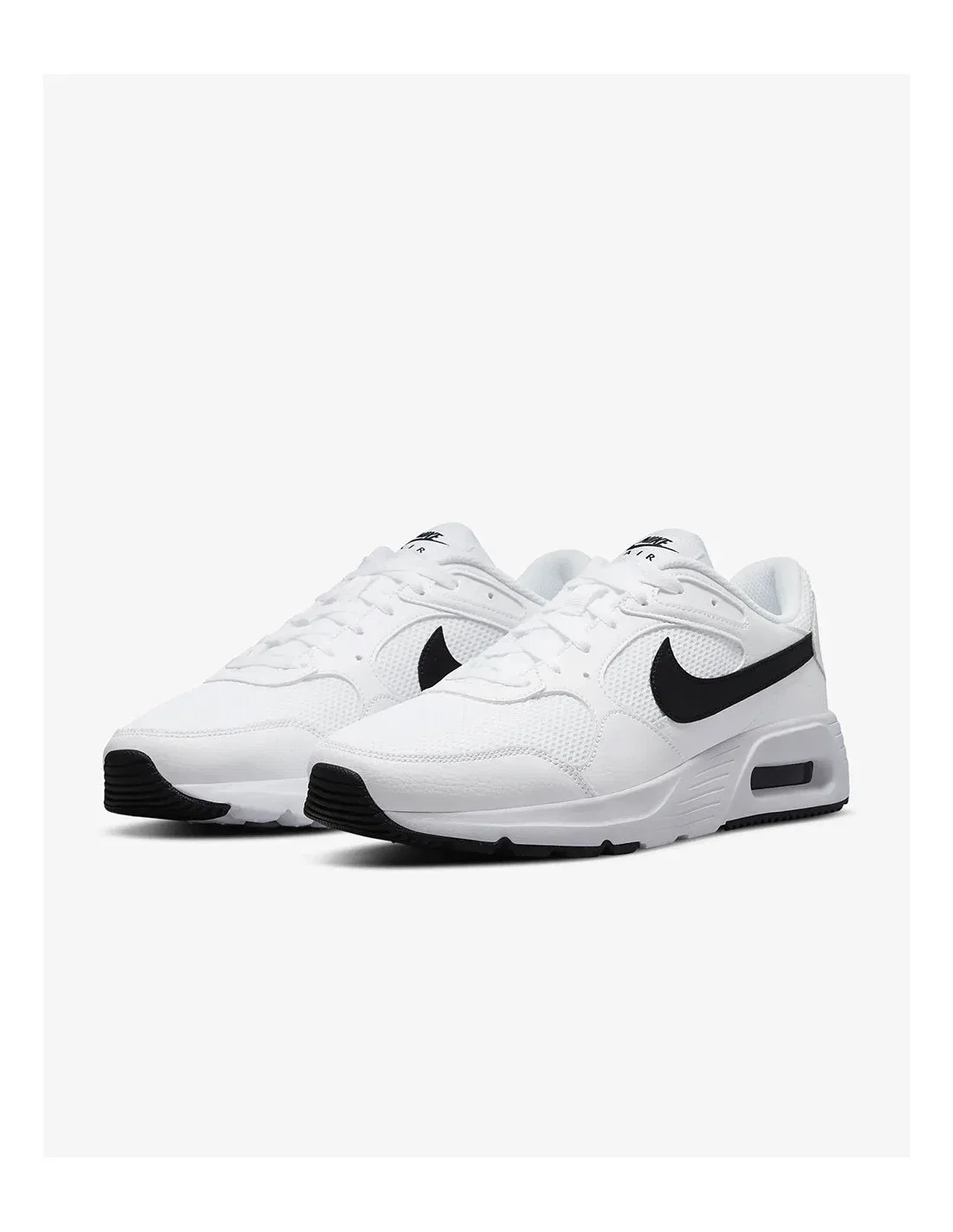 Кроссовки низкие Air Nike, черно-белый — фото 3