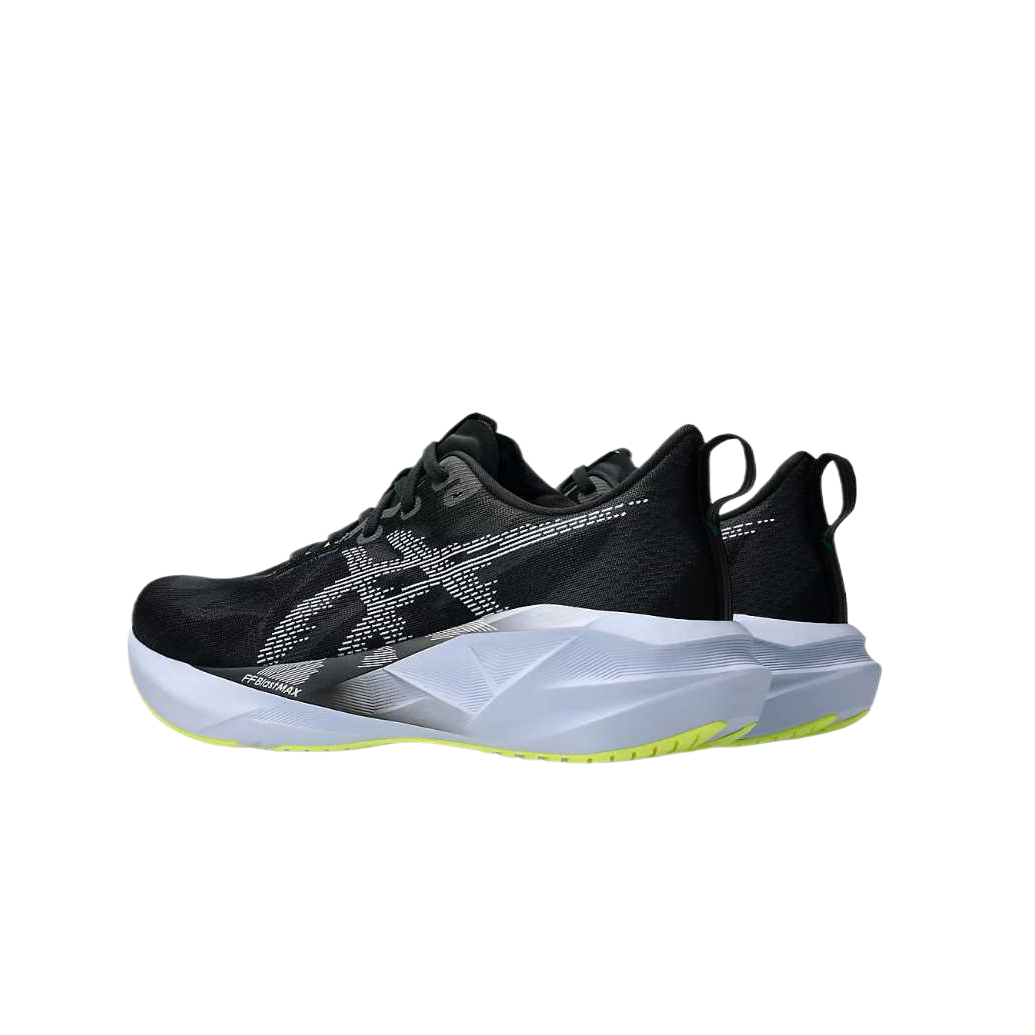 ASICS Низкие кроссовки NOVABLAST 5 для бега мужские черно-синий градиент, цвет Black/blue gradient — фото 4
