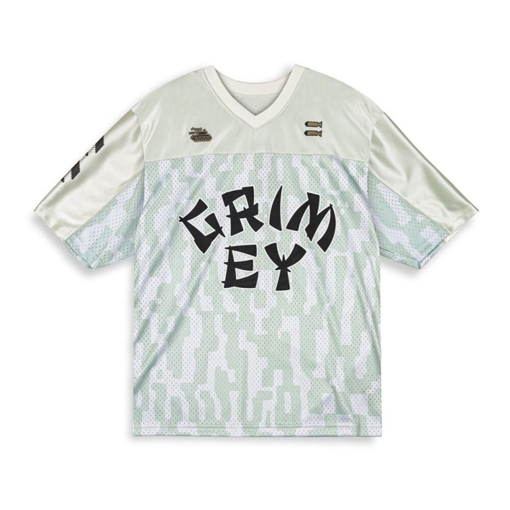 

Футболка Grimey Lucky Dragon Football, белый