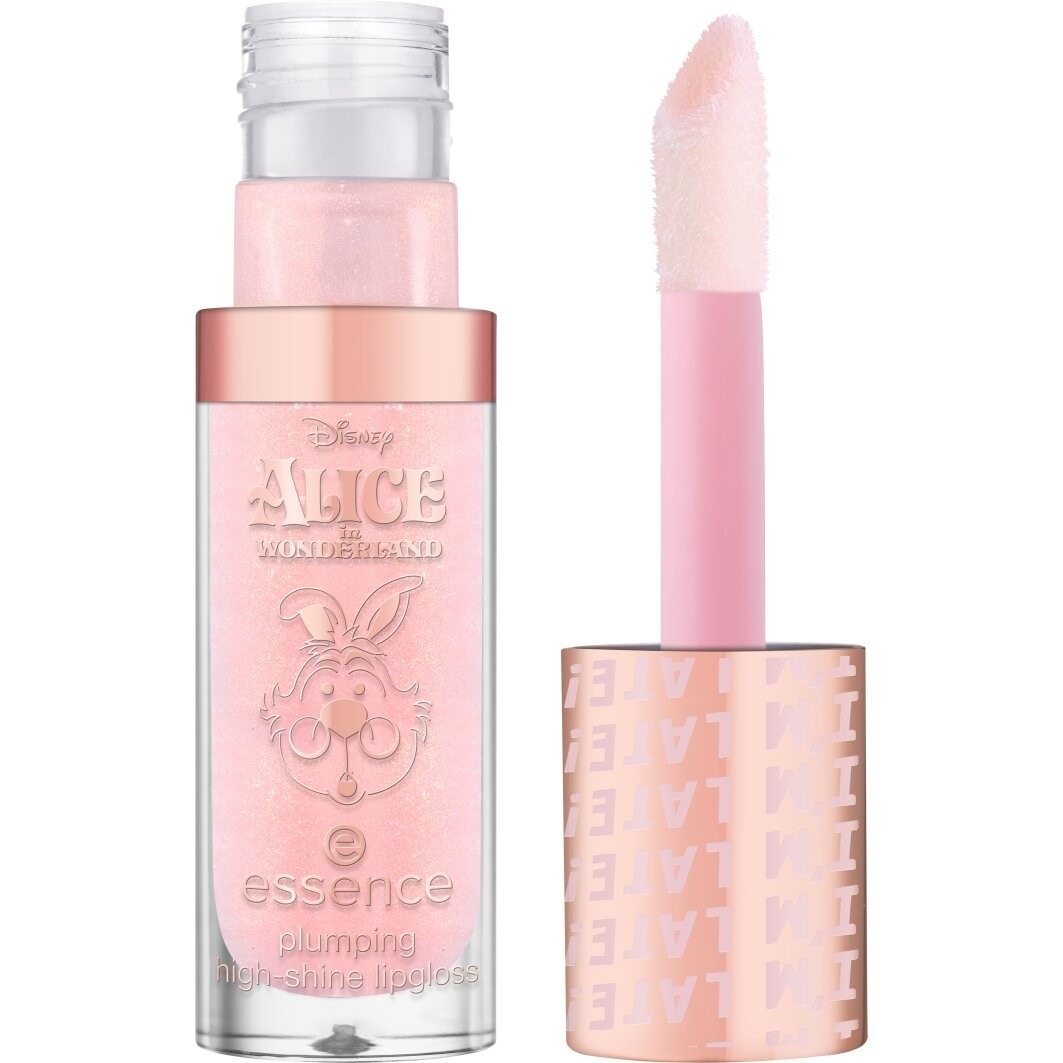 

Блеск для губ alice in wonderland plumping high-shine Essence, 02 - purrfect smile, объем 4 мл