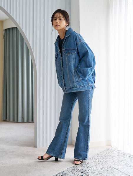 Женская куртка-тракер размера XL, размер Medium, цвет индиго, поношенная Levi's, Medium Indigo - Worn In