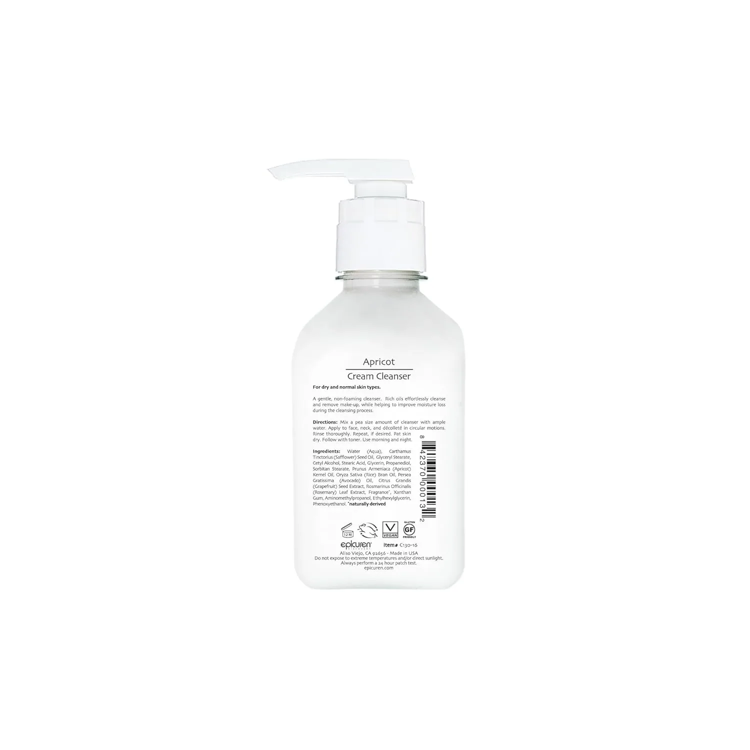 Крем для лица Epicuren Discovery — Apricot Cream Cleanser — фото 2