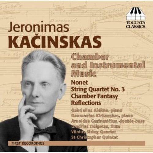

CD диск Kacinskas / Alekna / Vilnius String Quartet: Chamber & Instrumental Music