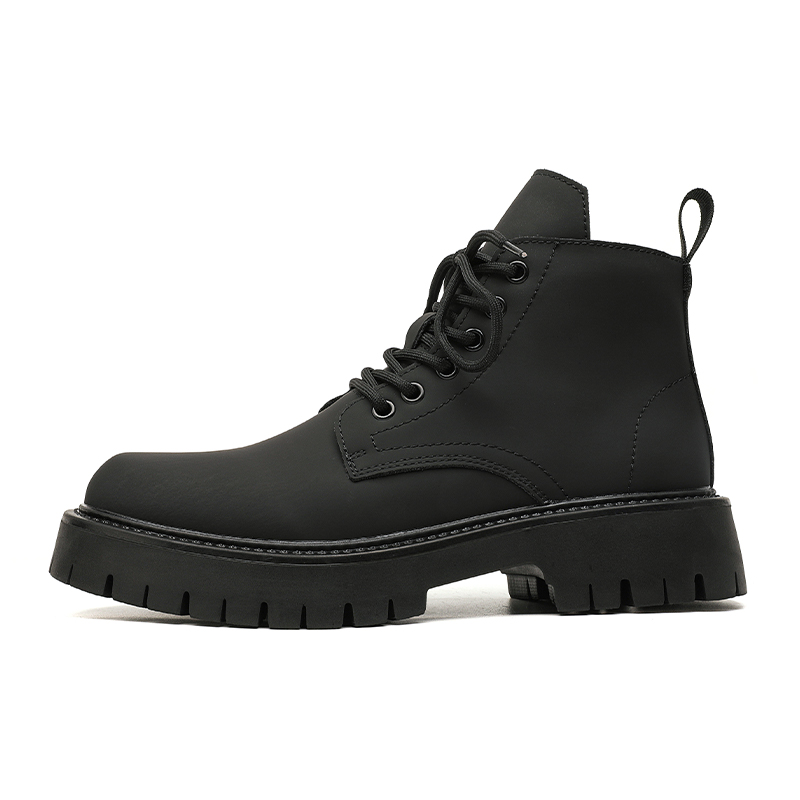 Ботинки Martin Unisex Chi Wolf, угольно-черные с флисовой подкладкой