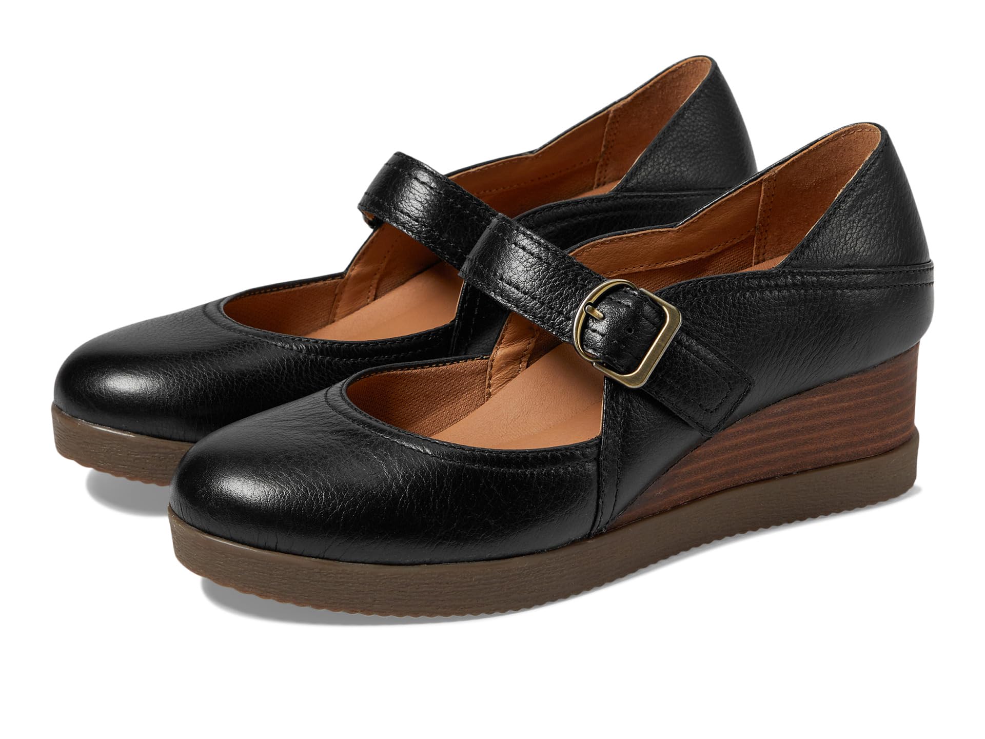 Туфли Dansko Sandy, Black Waterproof Milled