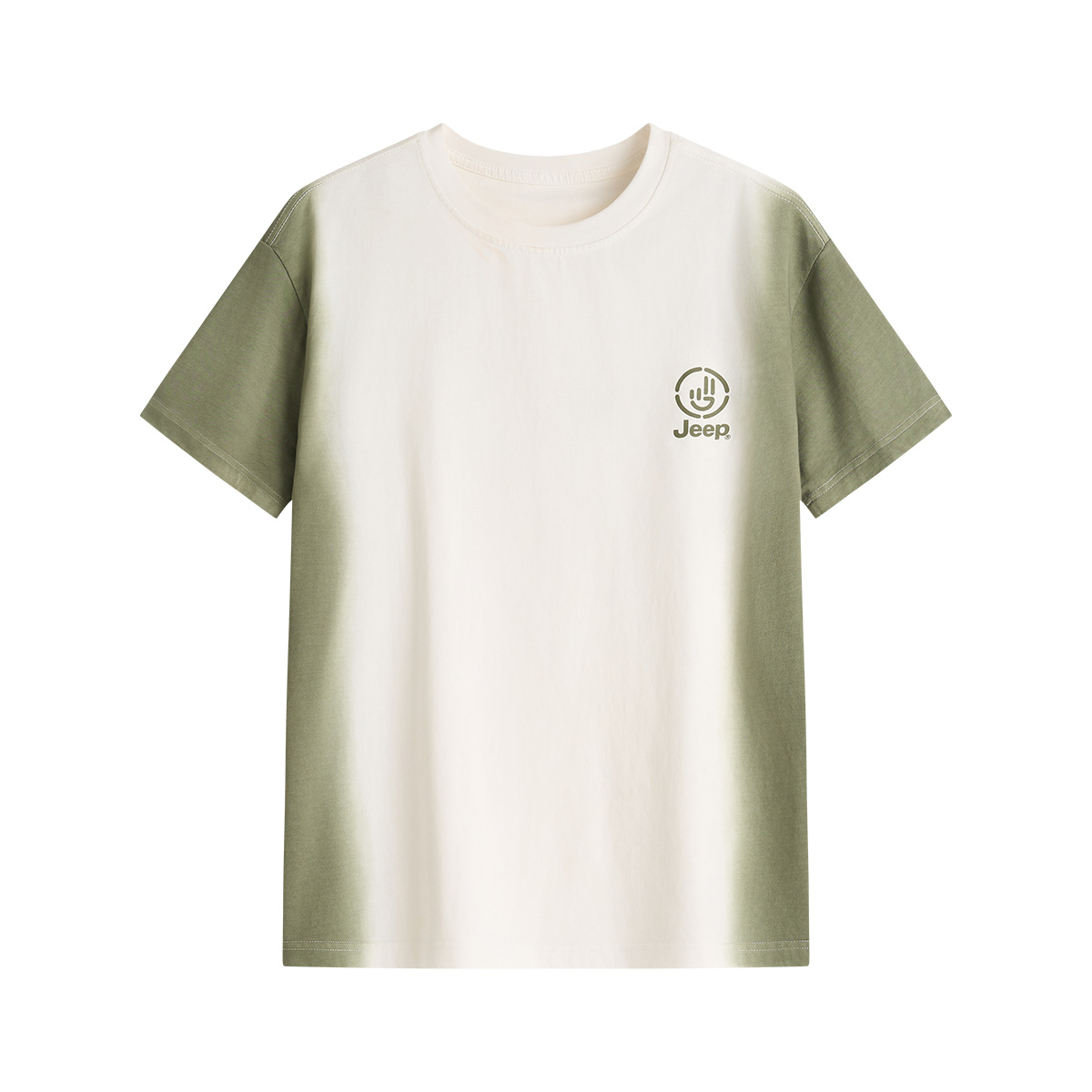 

Футболка с круглым вырезом для школьников Jeep, белый